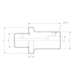 Entretoise de type modulaire (entretoise avec niveau)