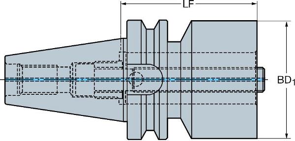 SANDVIK MAS-BT 403 à l'adaptateur Coromant Capto