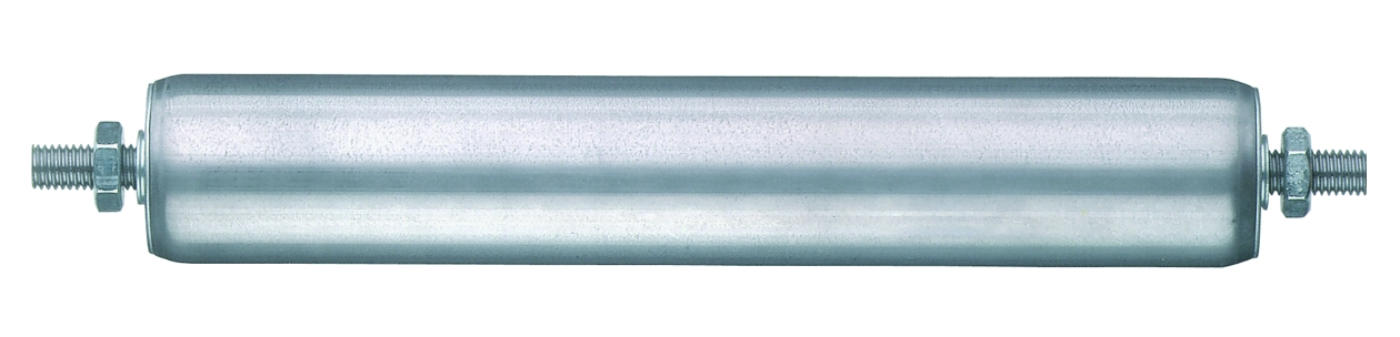 Rouleaux porteurs tubulaires en acier blanc (S80)