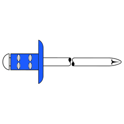 Rivet aveugle acier-acier PolyGrip