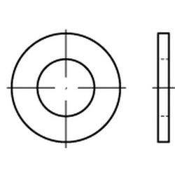 DIN 125 Rondelles en plastique