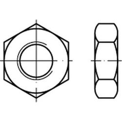 DIN 936 Écrous hexagonaux à gauche