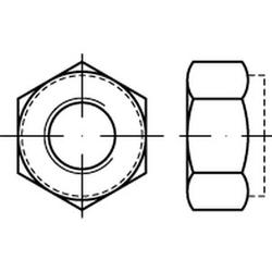 ISO 7040 Écrous hexagonaux