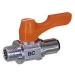 Bille Ace type droit (en laiton), BC, type à raccordement à simple pression BC-1106