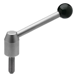 Adjustable Tenison levers, Stainless Steel 212.5-28-M12-50-E