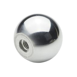 Ball knobs Steel, Aluminum 319-AL-20-B8-K