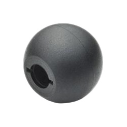 Ball knobs, press on type, Plastic 319-KT-32-B10-M