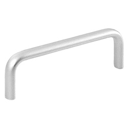 Cabinet "U" handles, Aluminium