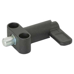 Cam action indexing plungers with flange 612.9-6-10-16-SW