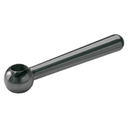 Clamping levers, Steel 99-100-M12-N
