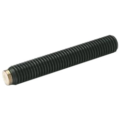 Grub screws with Brass / Plastic pivot, Steel 913.3-M10-20-MS