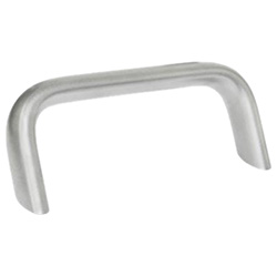 Inclined Stainless Steel-Cabinet "U" handles 565.7-20-128-A-MT