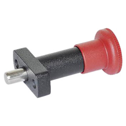 Indexing plungers with red knob
