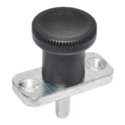 Indexing plungers, with rest position, Plunger Stainless Steel 608.6-8-18