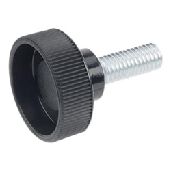 Knurled thumb screws with Steel bolt