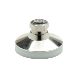 Levelling feet, foot / threaded bushing Stainless Steel