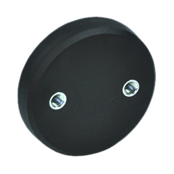 Retaining magnets, with 2 female thread, with rubber jacket 51.6-ND-57-32-M6
