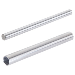 Retaining rods / tubes, round, Stainless Steel 480.1-D8-400-NI-OS