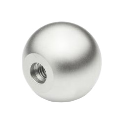 Stainless Steel-Ball knobs 319-NI-40-M10-C