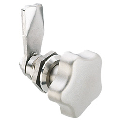 Stainless Steel-Latches, Operation with operating elements 115-HG-40-NI
