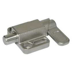 Stainless Steel-Spring latches with flange for surface mounting 722.3-14-20-L-A4