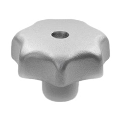 Star knobs, Stainless Steel 6336-NI-63-M10-E