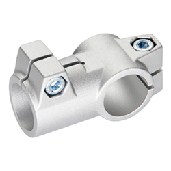 T-angle connector clamps, Aluminium 192-B25-B25-40-2-SW