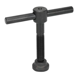 Tommy screws, with fixed bar 6304-M16-90-E
