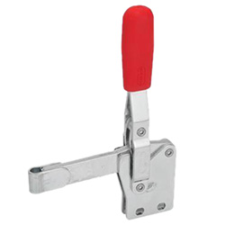 Vertical acting toggle clamps with vertical mounting base 810.1-430-F