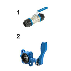 Vanne pour tubes - PPS1 RSI Série