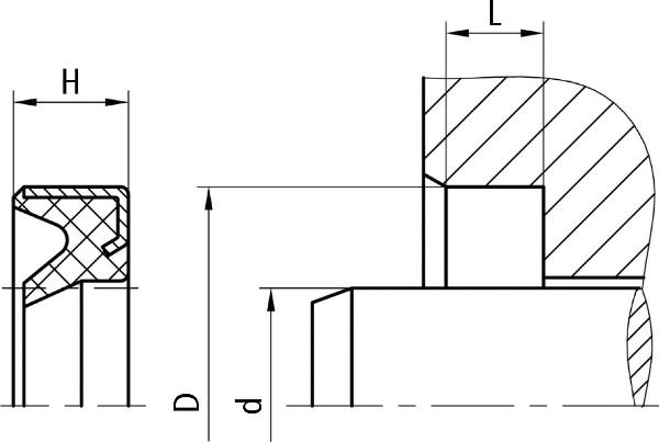 Racloir DICHTOMATIK modèle AM54