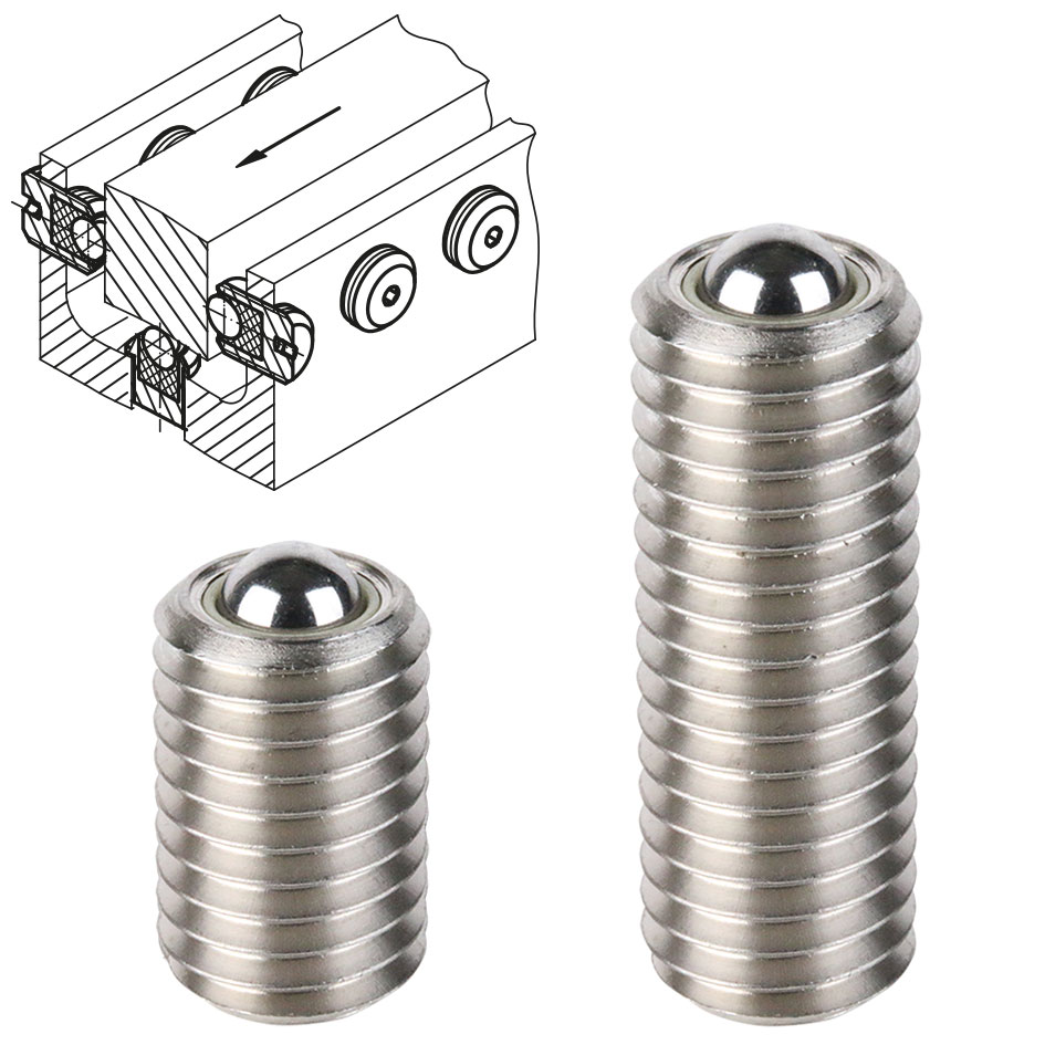 Mini- Boule de transfert 307 avec Palier lisse, version à visser