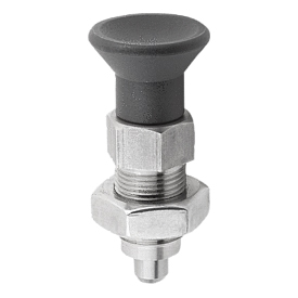 Poussoirs d’indexation - Premium avec broche cylindrique, forme B (03089)