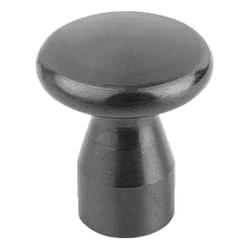 Boutons plats avec filetage intérieur (06237)