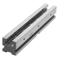 Glissière de serrage pour système de bridage multiple, acier à outils trempé et rectifié (41500)