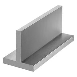 Profil en T, fonte grise et aluminium (01580)