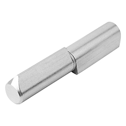 Charnière soudable, acier inox. (27886)