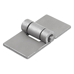 Charnière soudable, acier ou acier inox. (27888)