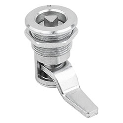 Lot De 48 Verrous De Tiroir à Tourner 50mm – Nickelé, Avec Vis, Onestopdiy