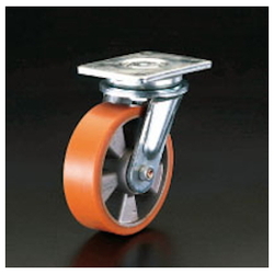 Roulettes (roulettes pivotantes) / Diamètre des roues × largeur : 250 × 60 mm. Capacité de charge : 1.000 kg