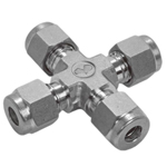 Système d'anneaux de compression double en acier inoxydable V-Lok (raccord croisé) VUWX-6.35
