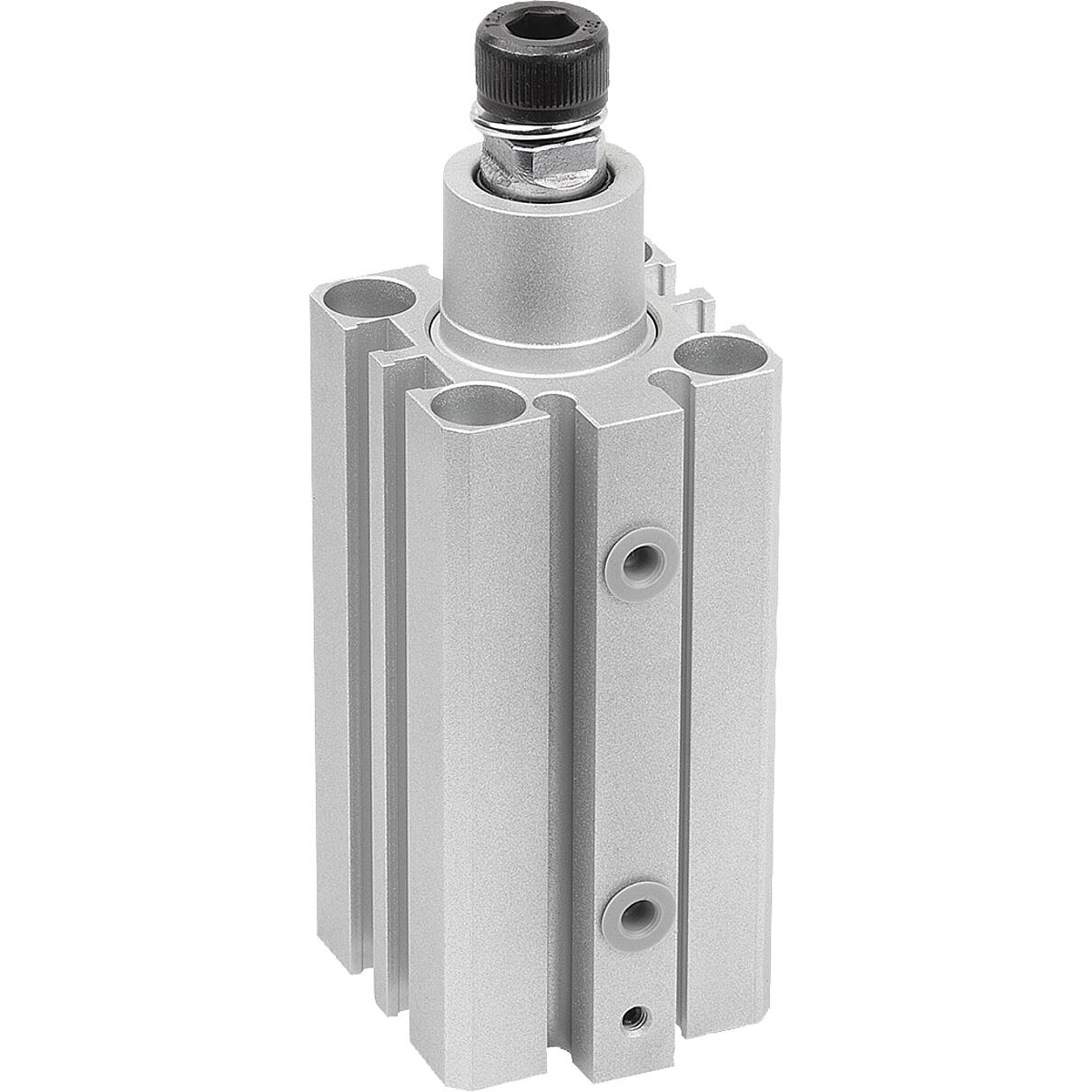 Vérin de bridage pivotant pneumatique corps monobloc, forme B (K1812)