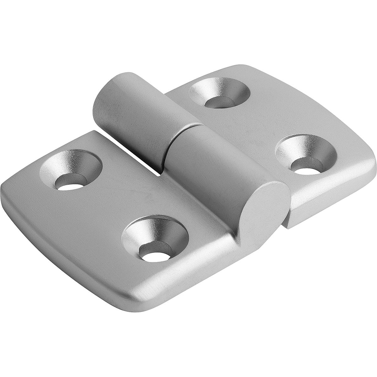 Charnière dégondable en aluminium, à gauche (K0579)