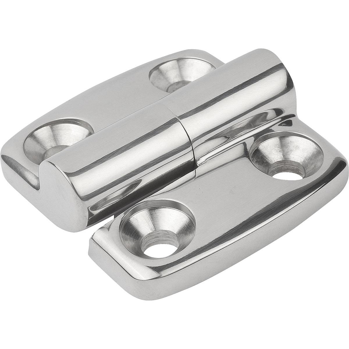 Charnières en Inox dégondable, à gauche (K1345)