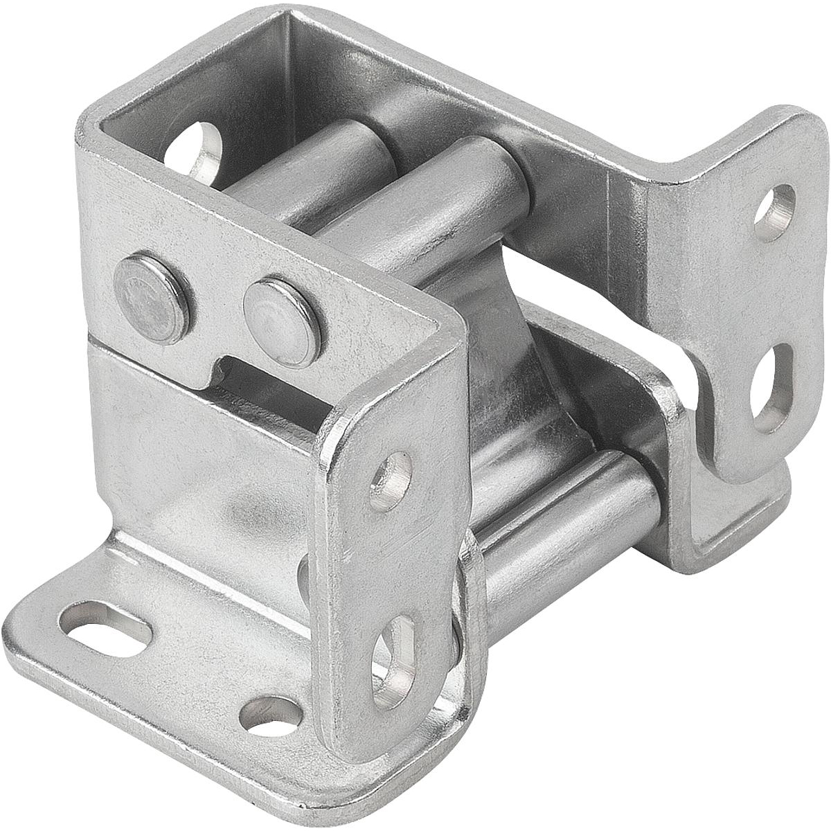 Charnières en acier ou Inox internes, angle d'ouverture 90° (K1447)