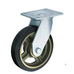 Roulettes, modèle à plaque plate 500HPS / 519HPS / 500HPR Diamètre de roue 200mm 500HPR-CU200
