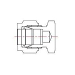 Capuchon pour raccord de tuyau type virole double, MDCA