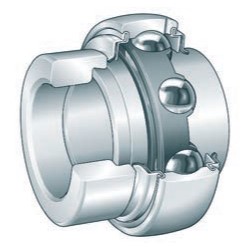 Roulement auto-aligneur G1..-KRR-B-AS2/V, bague extérieure sphérique, bague de blocage excentrée, étanchéité R des 2 côtés, alésage en cotes pouces