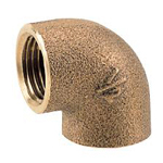 Coude en bronze industriel pour joint de tuyau de bouche d'incendie pour tuyau, joint et matériau secondaire de tuyauterie M148MN-20X13