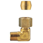 Joint de tuyau en cuivre, modèle bague à billes d'abaque Joint pour tuyau en cuivre, coude à filetage simple avec bague à billes d'abaque M148RKG-6.35X1/2